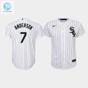 Youth Chicago White Sox Tim Anderson 7 White Home Jersey stylepulseusa 1 1