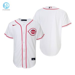 Youth Cincinnati Reds Mlb Team Collection 2020 Alternate White Jersey Gift For Reds Fans Baseball Fans stylepulseusa 1 1