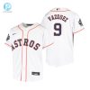 Youth Houston Astros Christian Vazquez 9 White 202223 World Series Jersey stylepulseusa 1