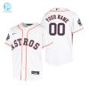 Youth Houston Astros Custom 00 White 202223 World Series Jersey stylepulseusa 1