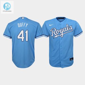 Youth Kansas City Royals Danny Duffy 41 Light Blue Alternate Jersey stylepulseusa 1 1