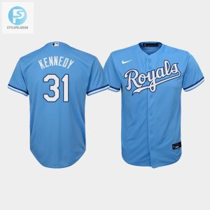 Youth Kansas City Royals Ian Kennedy 31 Light Blue Alternate Jersey stylepulseusa 1 1