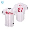 Youth Philadelphia Phillies Aaron Nola 27 White 202223 World Series Jersey stylepulseusa 1