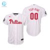 Youth Philadelphia Phillies Custom 00 White 202223 World Series Jersey stylepulseusa 1