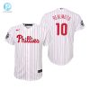 Youth Philadelphia Phillies J.T. Realmuto 10 White 202223 World Series Jersey stylepulseusa 1