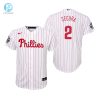 Youth Philadelphia Phillies Jean Segura 2 White 202223 World Series Jersey stylepulseusa 1