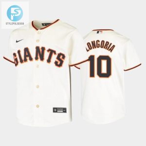 Youth San Francisco Giants 10 Evan Longoria Cream Home Jersey stylepulseusa 1 1