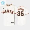 Youth San Francisco Giants 35 Brandon Crawford Cream Home Jersey stylepulseusa 1