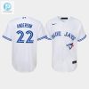 Youth Toronto Blue Jays Chase Anderson 22 White Home Jersey stylepulseusa 1