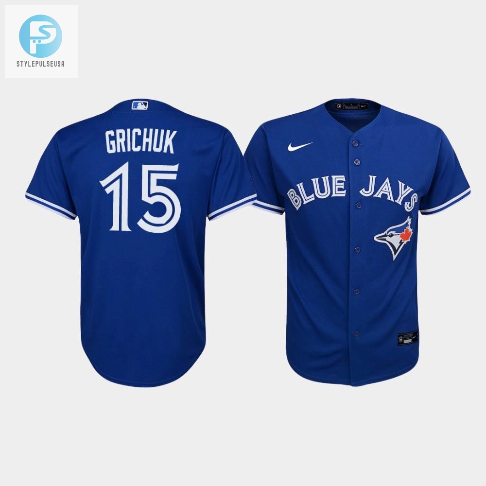 Youth Toronto Blue Jays Randal Grichuk 15 Royal Alternate Jersey 